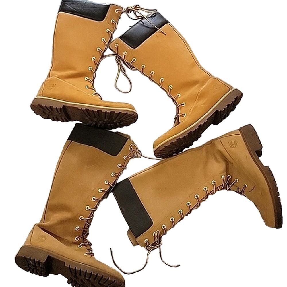 Timberland Women's 'Lot of 2' Asphalt Trail 83980 & Tall lace-up 8633A SZ 6-6.5